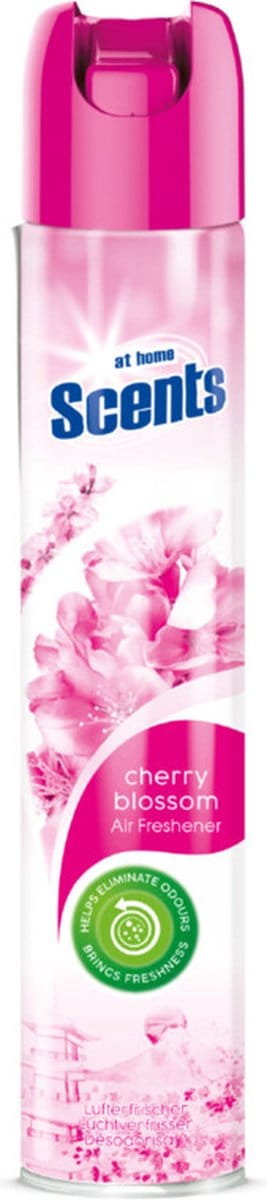 At Home Luchtverfrisser Spray Kersenbloesem - 12 x 400 ml - Voordeelverpakking