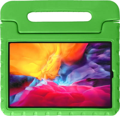 Hoesje - Geschikt voor Apple iPad Pro (2024/2025) - 11 inch - Kinderhoes Shockproof Bumper - Kidsproof Case - Tablet Hoes - Kinder Hoes Cover - Groen