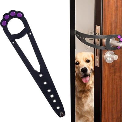 Verstelbare Deurslot Houder voor Huisdieren - Ideaal voor Katten en Honden, Veilig en Praktisch voor Binnengebruik
