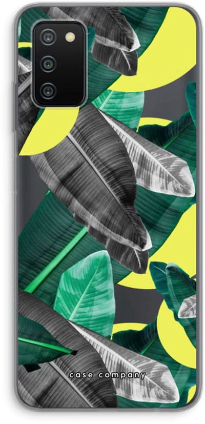 Hoesje geschikt voor Samsung Galaxy A03S hoesje - Fantasie jungle - Soft Cover Telefoonhoesje - Bescherming aan alle Kanten en Schermrand