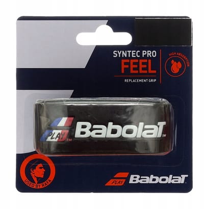 Babolat Syntec Pro Feel Base Grip - Zwart met Franse Vlag