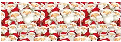 Ambiente Kerst thema servetten - 60x - 33 x 33 cm - Papieren wegwerp servetjes - Kerstmis versieringen/decoraties