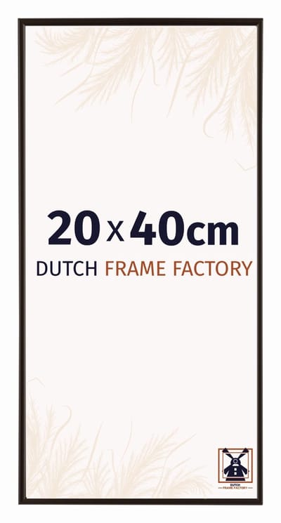 Fotolijst 20x40 cm - Kunststof - Antraciet - Easy