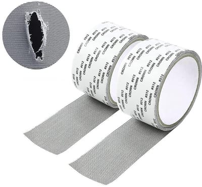 Dailygoods- Reparatietape 2 Rollen - Waterdichte Afdichting - Hittebestendig - Zelfklevend - Duurzaam Glasvezelmateriaal - 5 x 200 cm - Schermtape
