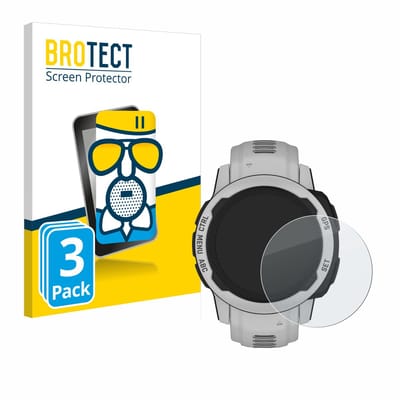 BROTECT - Screenprotector voor Garmin Instinct 2S Solar (40 mm) - Folie Beschermfolie Beschermglas matte 3 Stuks