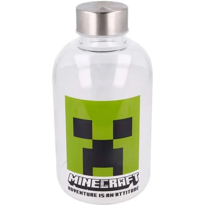 Minecraft Small Glass Bottle 620 ml