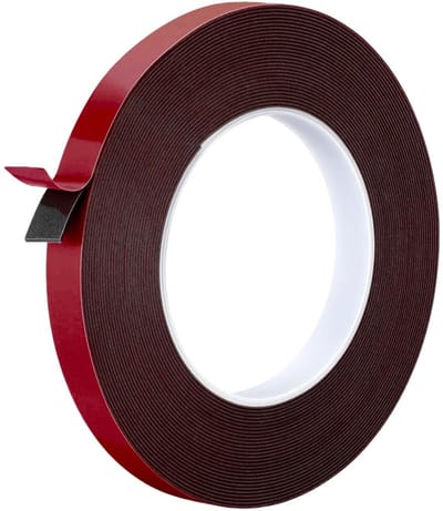Dailygoods - Dubbelzijdige Tape, Extra Sterk, 10m x 1mm, Waterbestendig, Voor Auto, Muur, Meubels, LED-strips, Thuis- en Kantoorgebruik