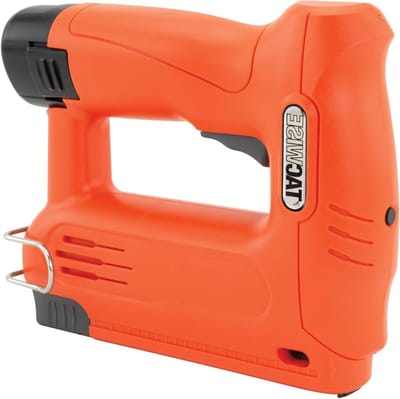Accu nietmachine tacker - Combi nietpistool - Doe-het-zelf klussen - 2-in-1 functie - 12V - Rood