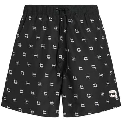 Zwembroek Karl Lagerfeld Ikon Dot Aop Med Boardshor