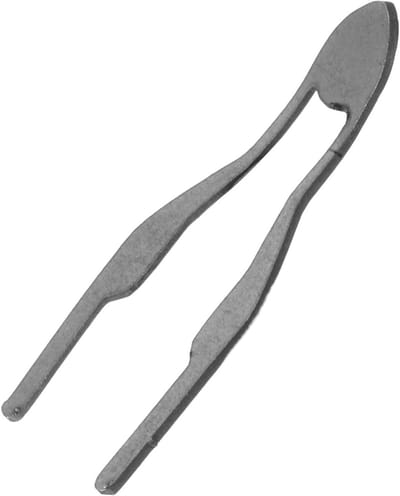 Houtbrandpunten - Pyrografie tips Reservepunten - Gedetailleerd houtbranden - Chroom-nikkel legering - 2.70X0.80X0.10CM - Grijs