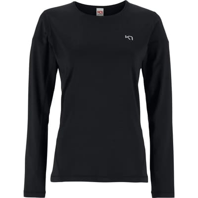 Kari Traa Nora 2.0 T-shirt Met Lange Mouwen Zwart S Vrouw