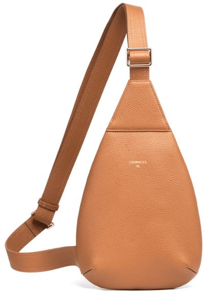 Crinkles Dames Handtas Tan | Bruin | Maat: One Size