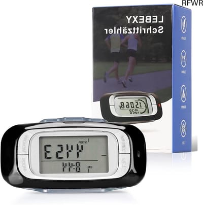 RFWR® Eenvoudige Stappenteller met Groot Display - Perfect voor Senioren