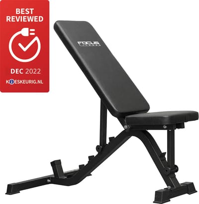 Focus Fitness - Force 8 - Trainingsbank - Fitnessbank - Verstelbaar