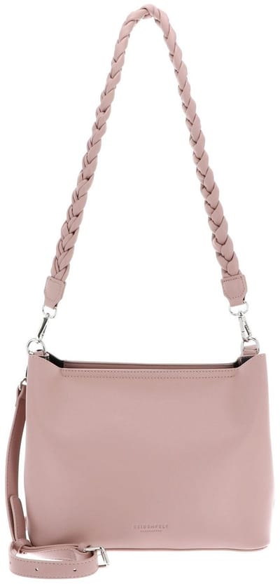 SEIDENFELT MANUFAKTUR Schoudertas Melbu Hobo Bag Powder Rose Oud roze