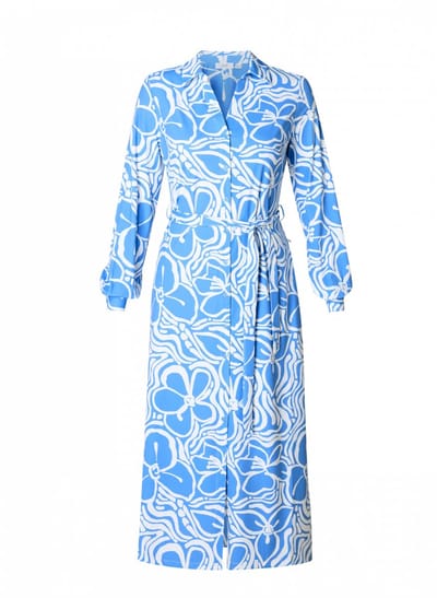 YEST Puck Essential One pieces - Uniform Blue/Off Whi - maat 46