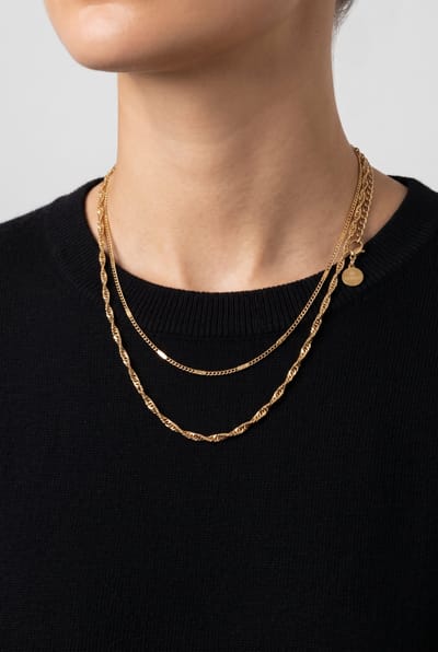 PURELEI Authentic Kette Gold Maat: OS | Kettingen Outlet | Dames | Goud