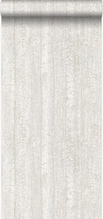 Origin Wallcoverings behang houtmotief beige - 53 cm x 10.05 m - 347528