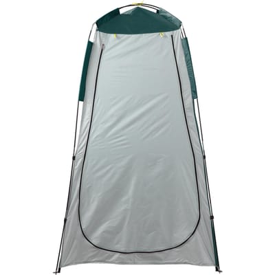 Privacy Shelter Tent Draagbaar Buiten Kamperen Strand Douche Toilet Omkleedtent Zon Regen Beschutting met Raam Green & Grey
