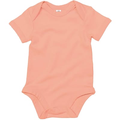 Babybugz Effen babybody (Stoffige roos)
