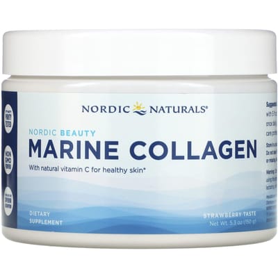 Nordic Naturals, Collagène marin, Fraise, 150 g (150 g)