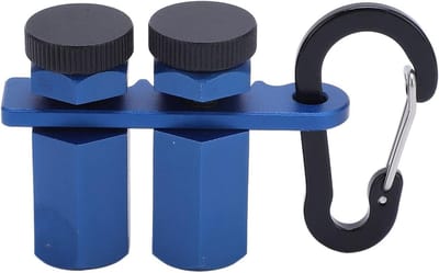 Aluminium Trapmeter Set van 2 stuks voor Timmerwerkgereedschap - Antislipgeleider en Kartelschroef - Ideaal voor Rafter Layout Framing Square Attachment.