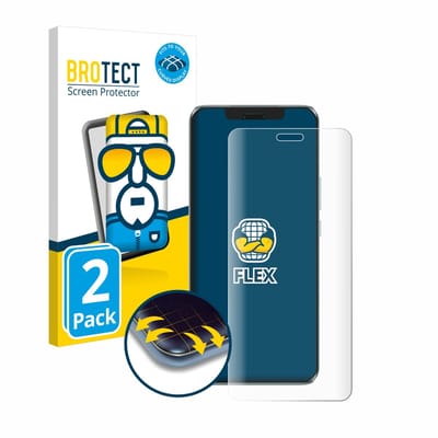 BROTECT - Screenprotector voor Honor Magic 6 Pro - Folie Beschermfolie transparant volledig dekking - 2 Stuks