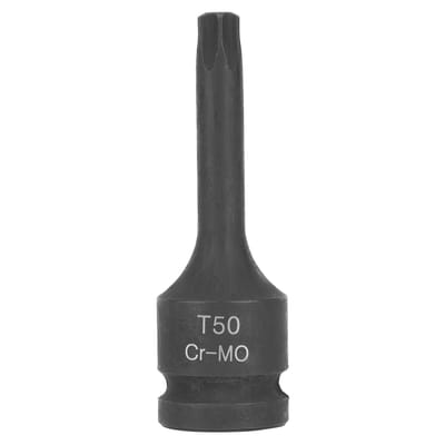 Adaptateur de douille 12  Tête étoile Entraînement Embout pour clé à chocs pneumatique Outils de réparation automobile (T80)