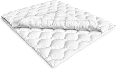 4 seizoenen dekbed - Aanpasbaar dekbed - Comfortabel slapen - Wasbaar op 95°C - 220x240 cm - Wit
