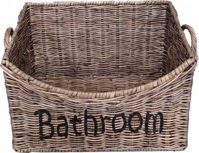 Rieten Badkamermand (M)