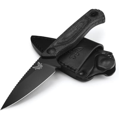 Benchmade Dacian Black – Vast Mes met MagnaCut Lemmet en Micarta Handgreep