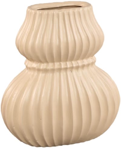 PTMD - Vaas Halta - Beige - 25x15x28cm
