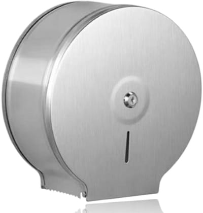 Dailygoods- Toiletpapierdispenser Roestvrij Staal - Toiletrolhouder - Wandbeugel - Badkamer - Enkele Dispenser - Duurzaam