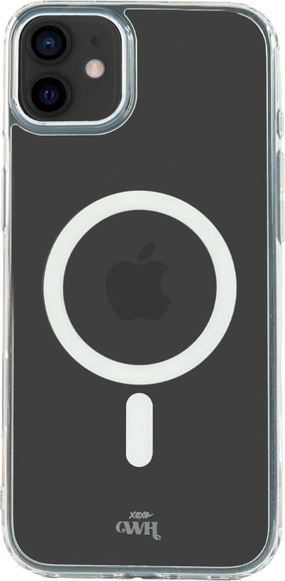 xoxo Wildhearts magnetisch siliconen hoesje geschikt voor iPhone 12 hoesje - Doorzichtig TPU materiaal - Kwalitatieve backcover - Sterk materiaal - Transparant