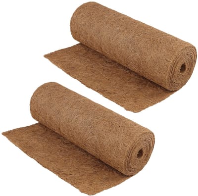 Allecto - Coconut Liner Roll - Natuurlijke Hangmanden - Bruin - Geschikt voor Tuin Decoratie - Reptielenkleed - 2 Stuks