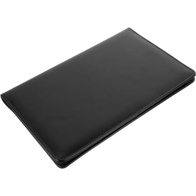 Dossier Tablette Portefeuille Tablettes Bureau Pinces à documents Porte-cartes de visite Presse-papiers portables Classeur Menu Infirmière noir