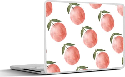 Laptop sticker - 17.3 inch - Appels - Fruit - Sjablonen - 40x30cm - Laptopstickers - Laptop skin - Cover