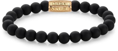 Rebel & Rose Mad Panther Gold - 8mm RR-80085-G-19 cm