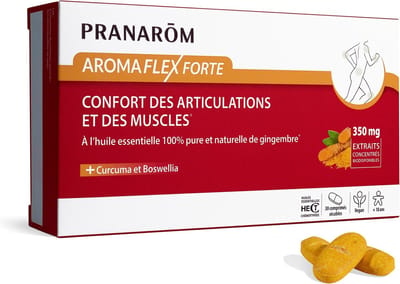 Pranarom - Aromaflex Forte - comprimés pour muscles - 30 capsules