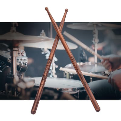 Une paire de baguettes en bois 7A/5A/5B, ensemble de batterie en bois d'érable 7A