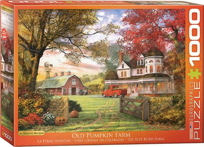 Eurographics - Oude Pompoen Boerderij [Old Pumpkin Farm] - Dominic Davison - 1000 stukjes 68×48cm (b×h) - Legpuzzel