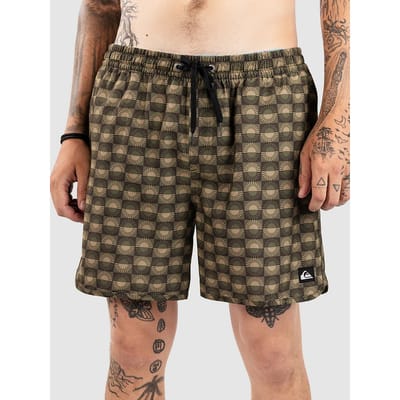 Quiksilver Surfsilk Scallop Volley 16 Boardshorts bruin