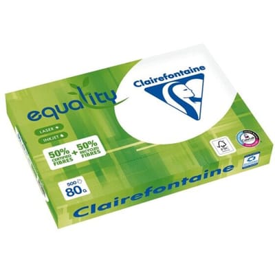 Clairefontaine Equality printpapier formaat A4 80 g pak van 500 vel
