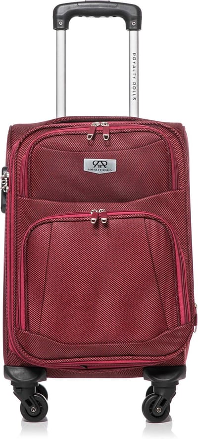 Dubai Abudabi Handbagage Koffer - 55 cm - 42/46 Liter - Expandable - Rood