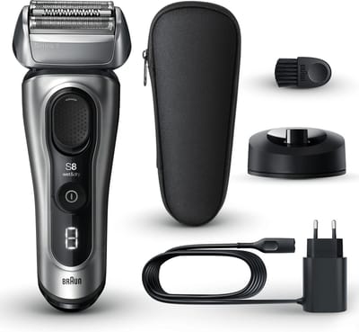 Braun Series 8 8517s - Wet & Dry Elektrisch Scheerapparaat - Oplaadstandaard - Zilver