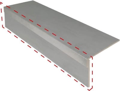 Maestro Steps - Stootbord (3 stuks) | Laminaat | Betonlook Light Grey Stone | 130 x 20 cm