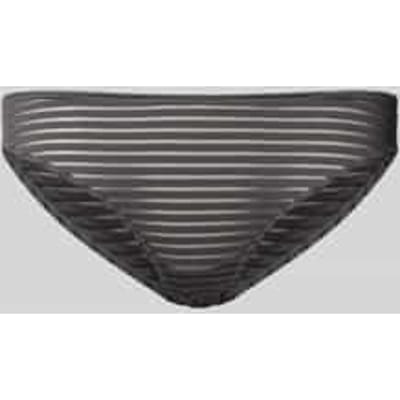 Slip met semi-transparant streepmotief