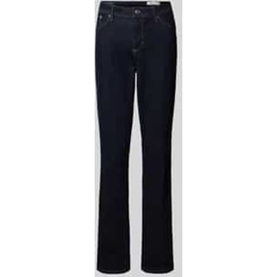 Bootcut jeans van katoenmix