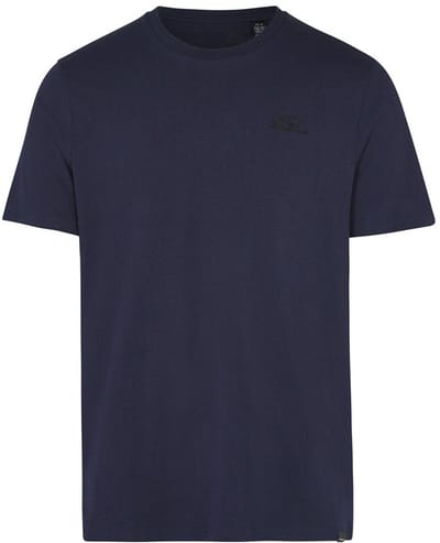 O´neill Small Logo T-shirt Met Korte Mouwen Blauw XS Man