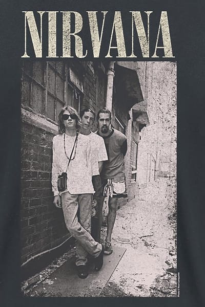 Alleyway T-shirt zwart voor Mannen - 100% katoen